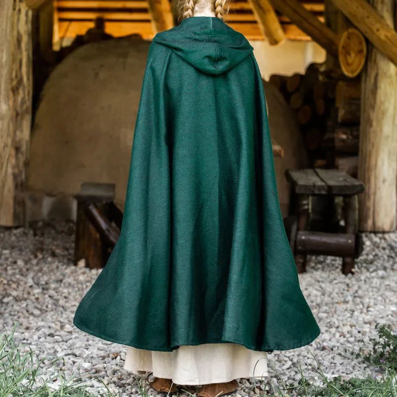 Green Wool Cloak